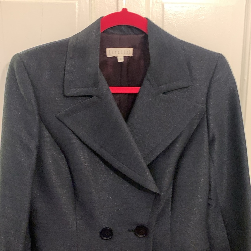 Parallel Double-Breasted Blazer - image 2